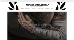 Desktop Screenshot of highgroundbjj.com